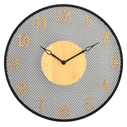 Orologio da parete Mesh dorato