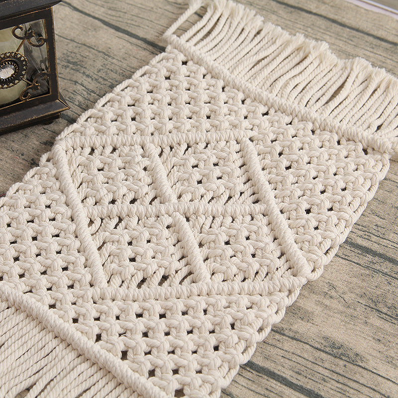 Tappeto in cotone intrecciato