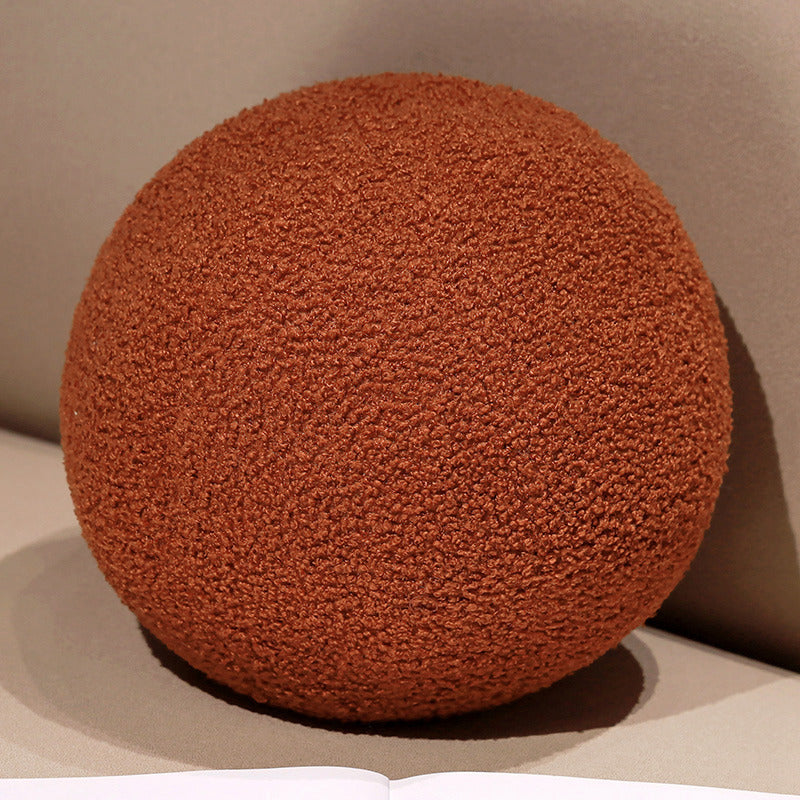 Cuscino peluche sferico nordico