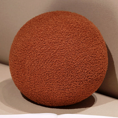 Cuscino peluche sferico nordico
