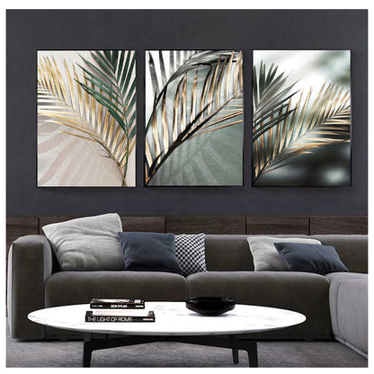 Quadro palma dorata