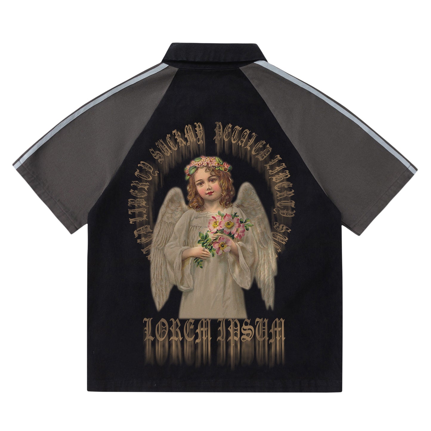T-shirt Dipinto Vintage