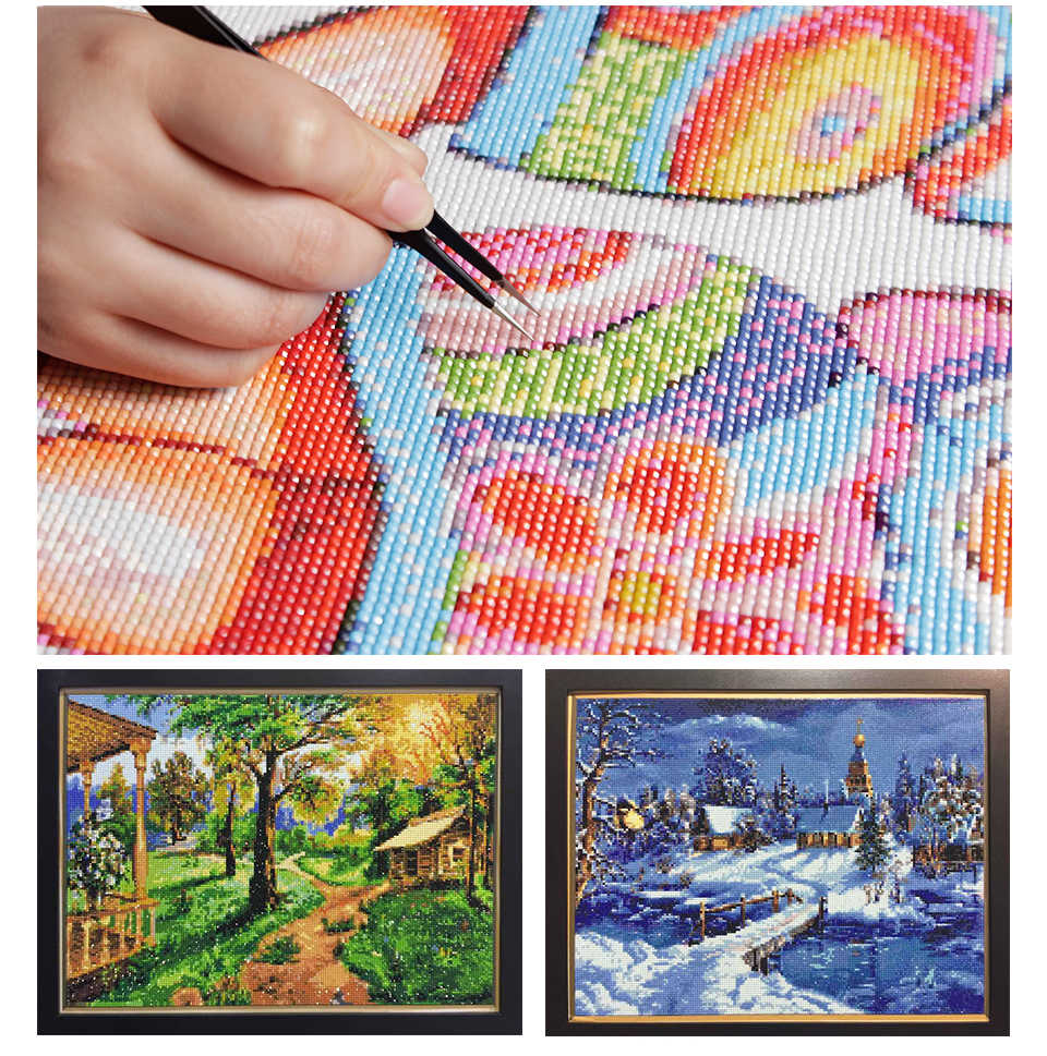 Quadro Paesaggio Mosaico