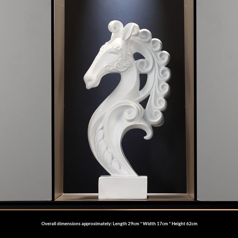 Ornamento testa cavallo