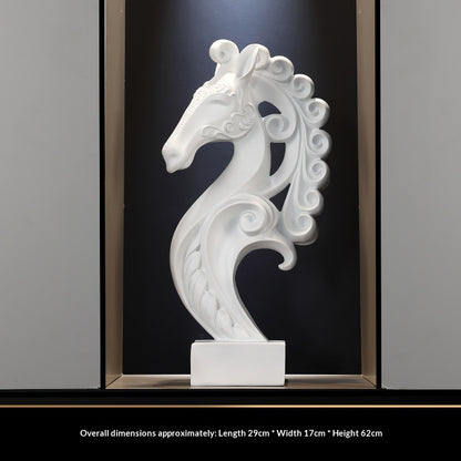 Ornamento testa cavallo