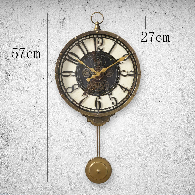 Orologio da parete Numeri romani vintage