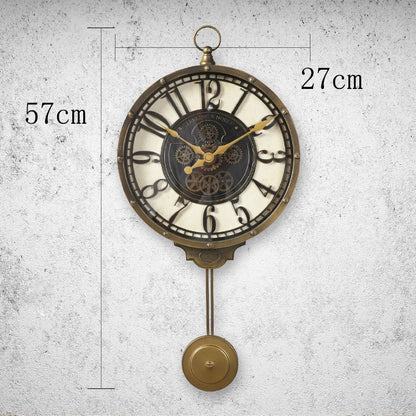 Orologio da parete Numeri romani vintage