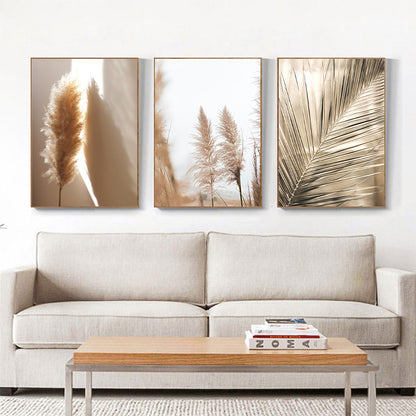 Quadro canne dorate