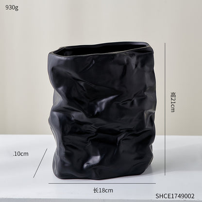Vaso Ceramica Dorata