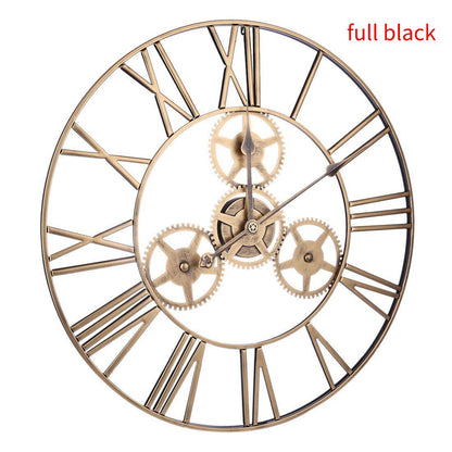 Orologio da parete Steampunk ingranaggi