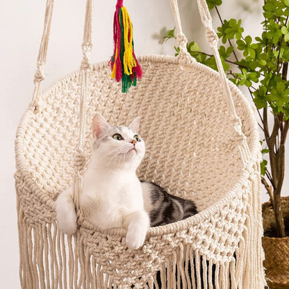 Cuccia gatto in corda