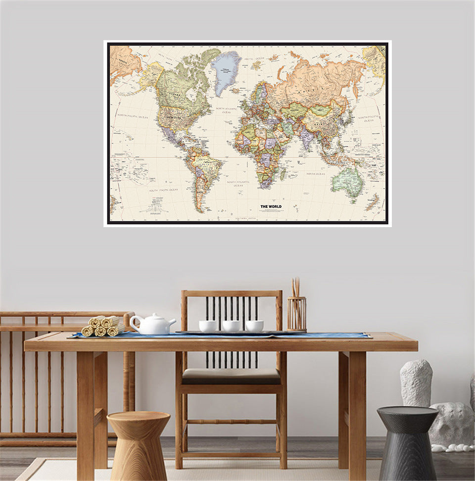 Poster Mappa Vintage