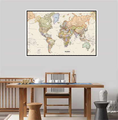 Poster Mappa Vintage