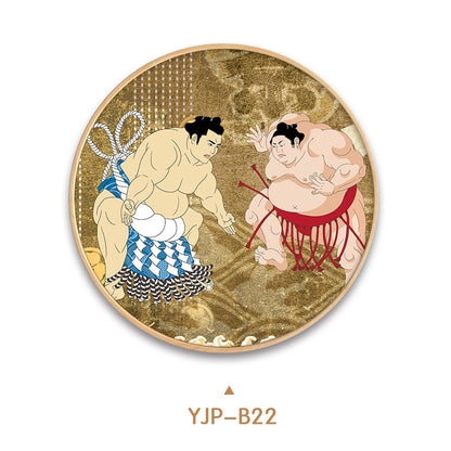 Quadro geisha stile giapponese
