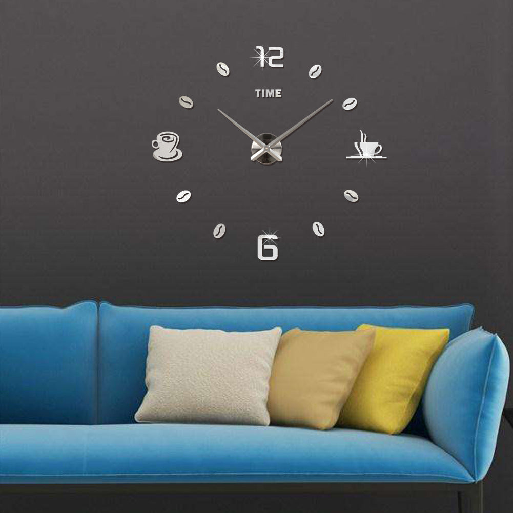 Specchio orologio murale