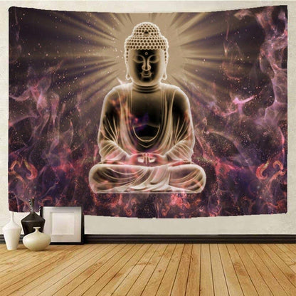 Arazzo chakra Buddha