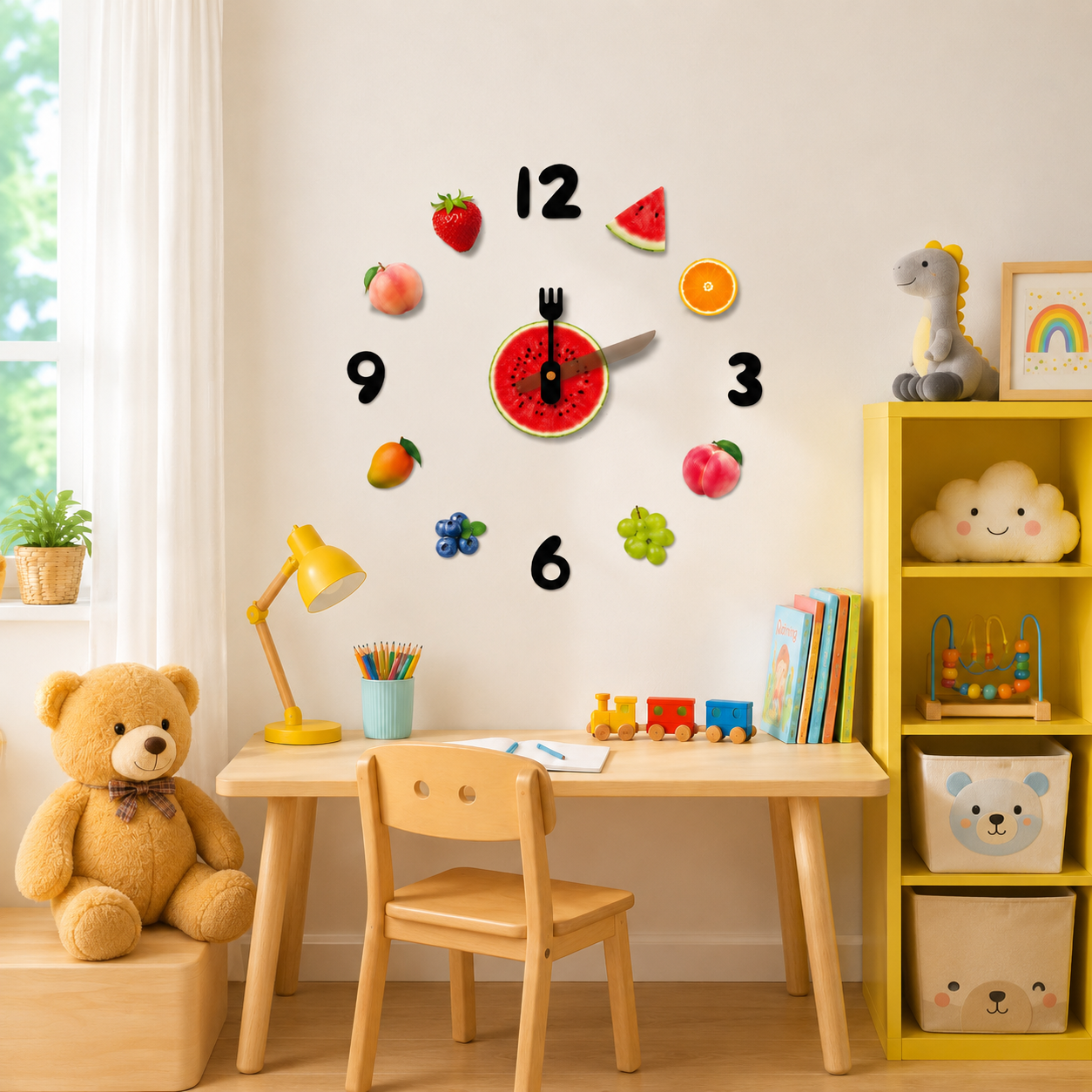 Orologio da parete Cucina frutta