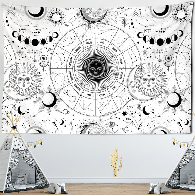 Tappezzeria mandala stelle