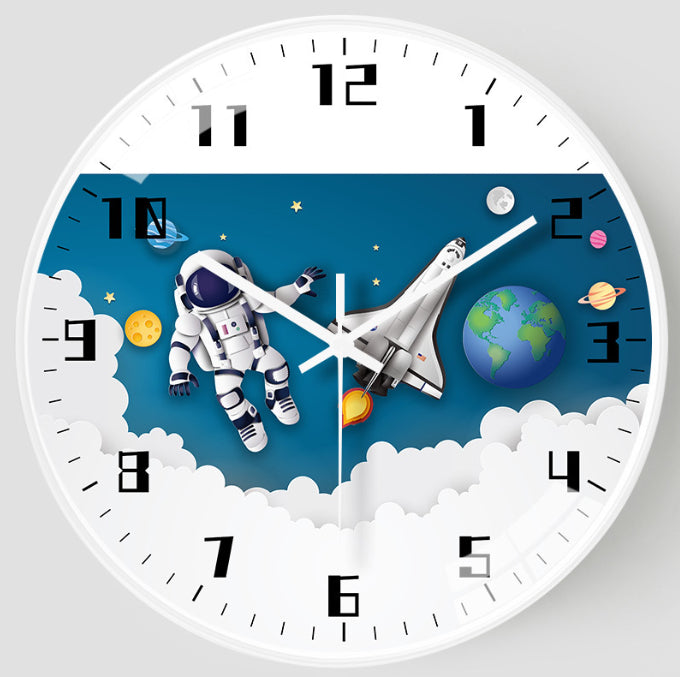 Orologio da parete Tema spazio papercraft