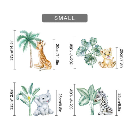 Sticker Animali Tropicali