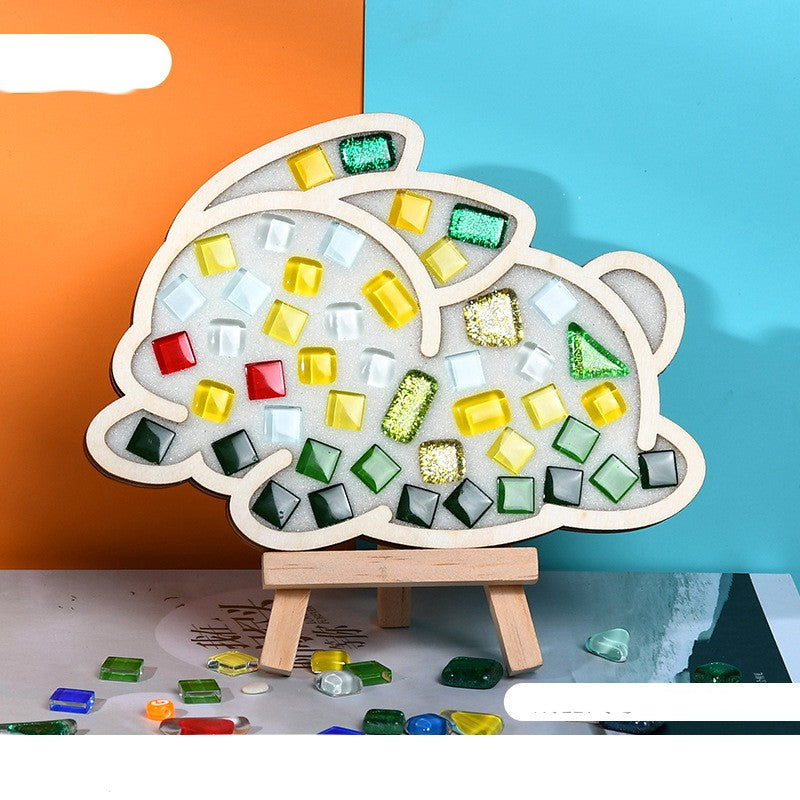 Charm Coniglio Mosaico