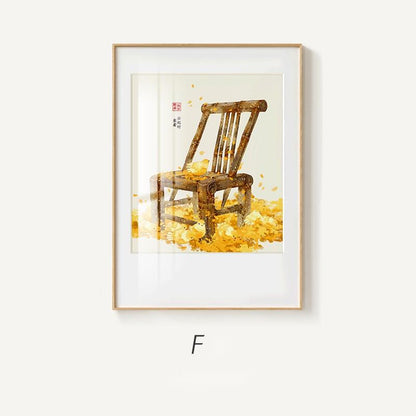 Quadro paesaggio minimalista