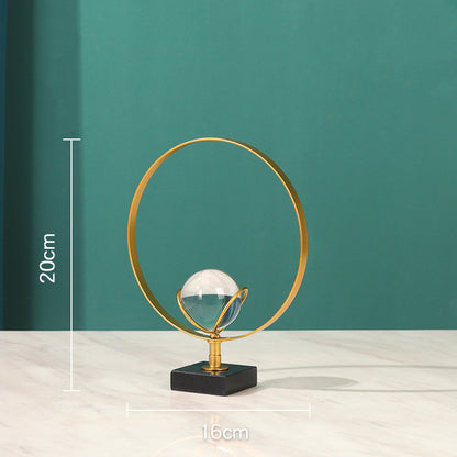 Sfera di cristallo decorativa