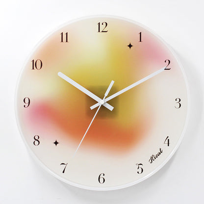 Orologio da parete Motivi astratti tondeggianti