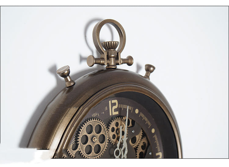 Orologio da parete Steampunk ingranaggi