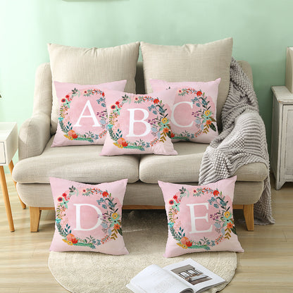 Federa cuscino lettere stile nordico
