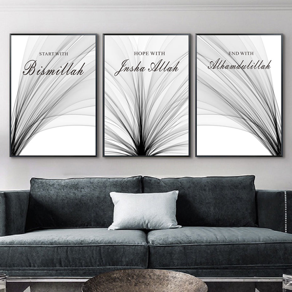 Quadro nordico senza cornice