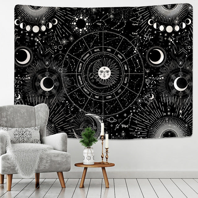 Tappezzeria mandala stelle