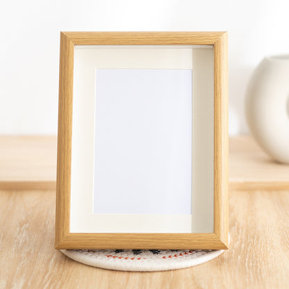 Cornice foto legno
