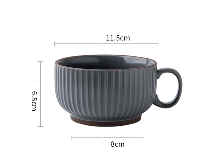 Tazza caffè righe nordica