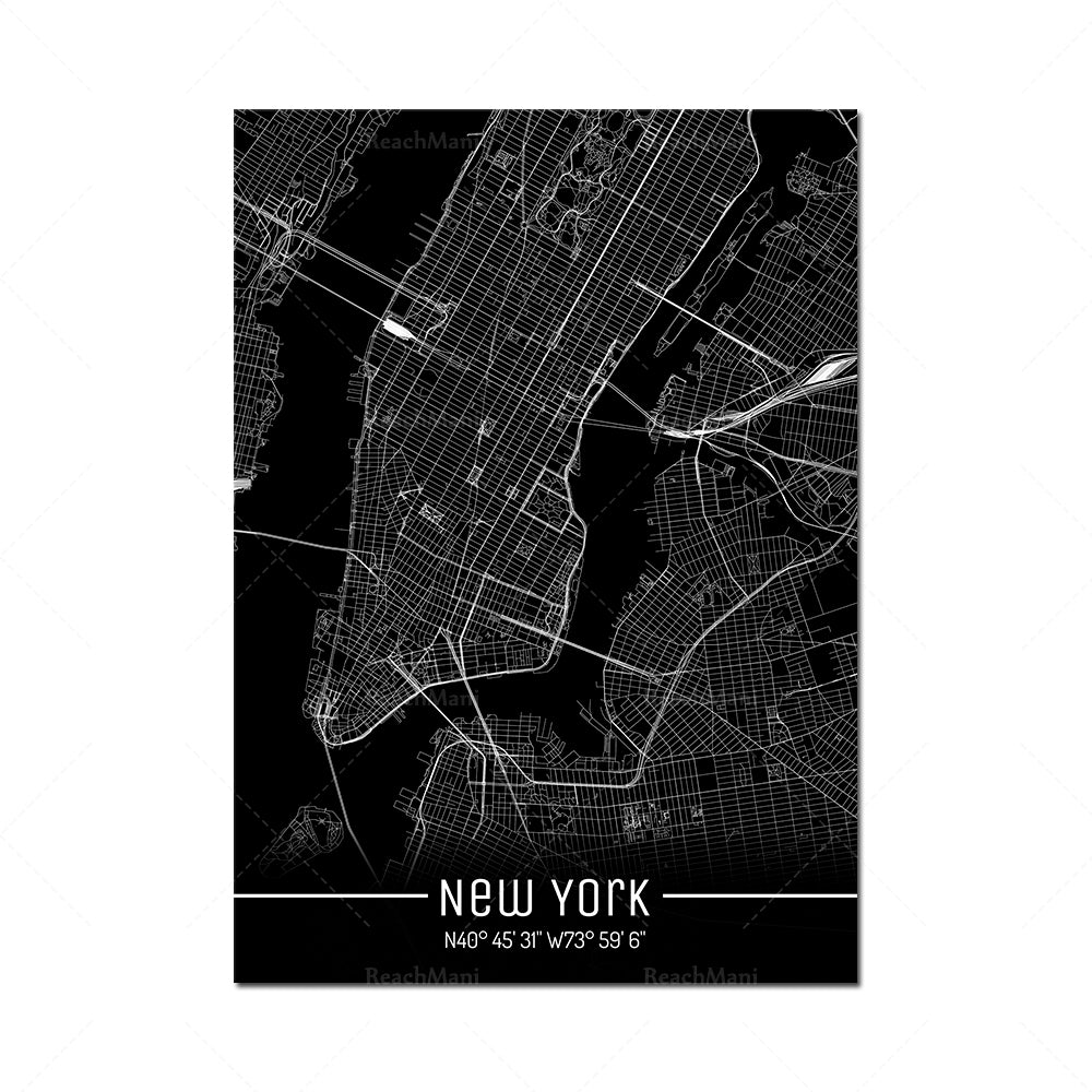 Quadro mappa