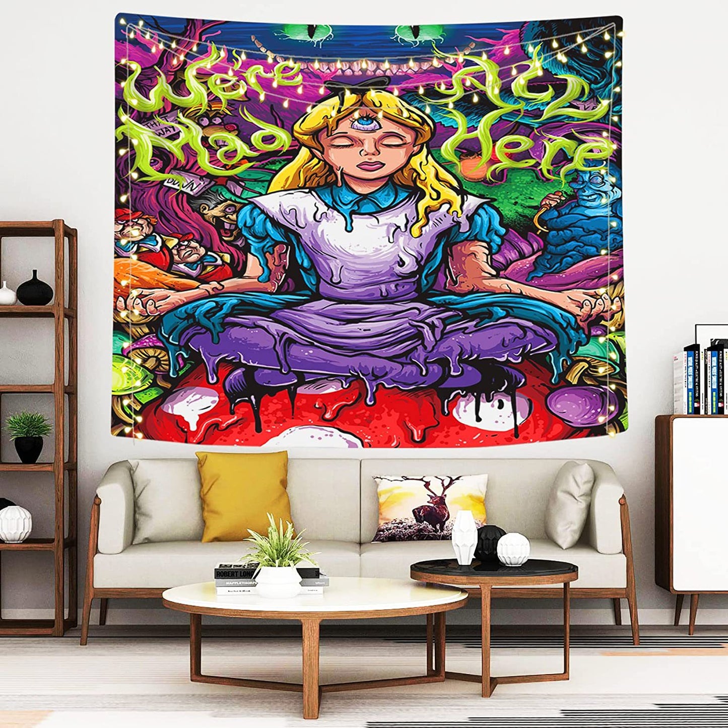 Arazzo Hippie Psicodelico