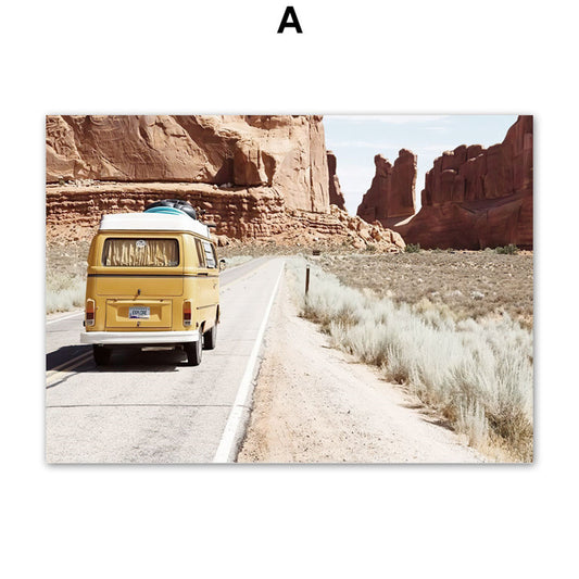 Quadro su tela Paesaggi desertici americani