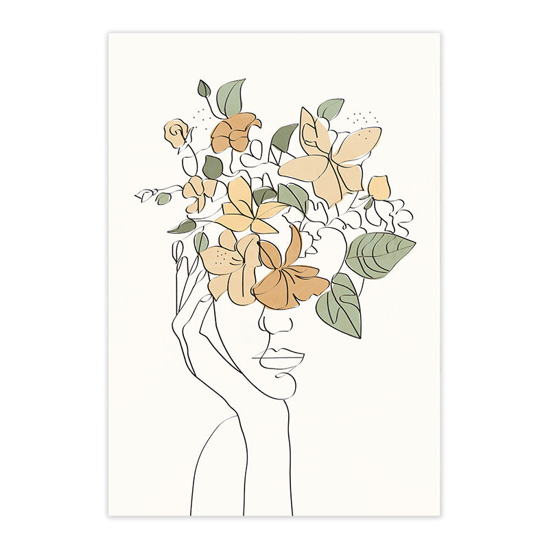 Quadro floreale nordico