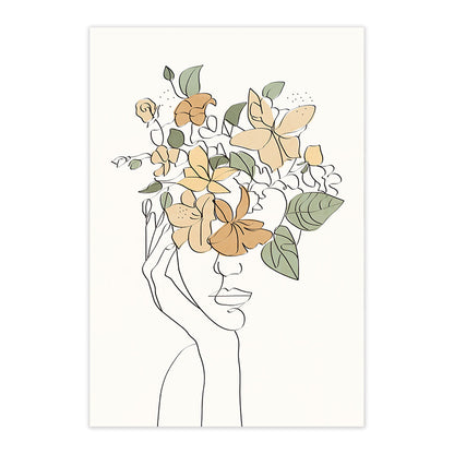 Quadro floreale nordico