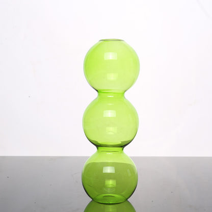 Vaso sferico in vetro