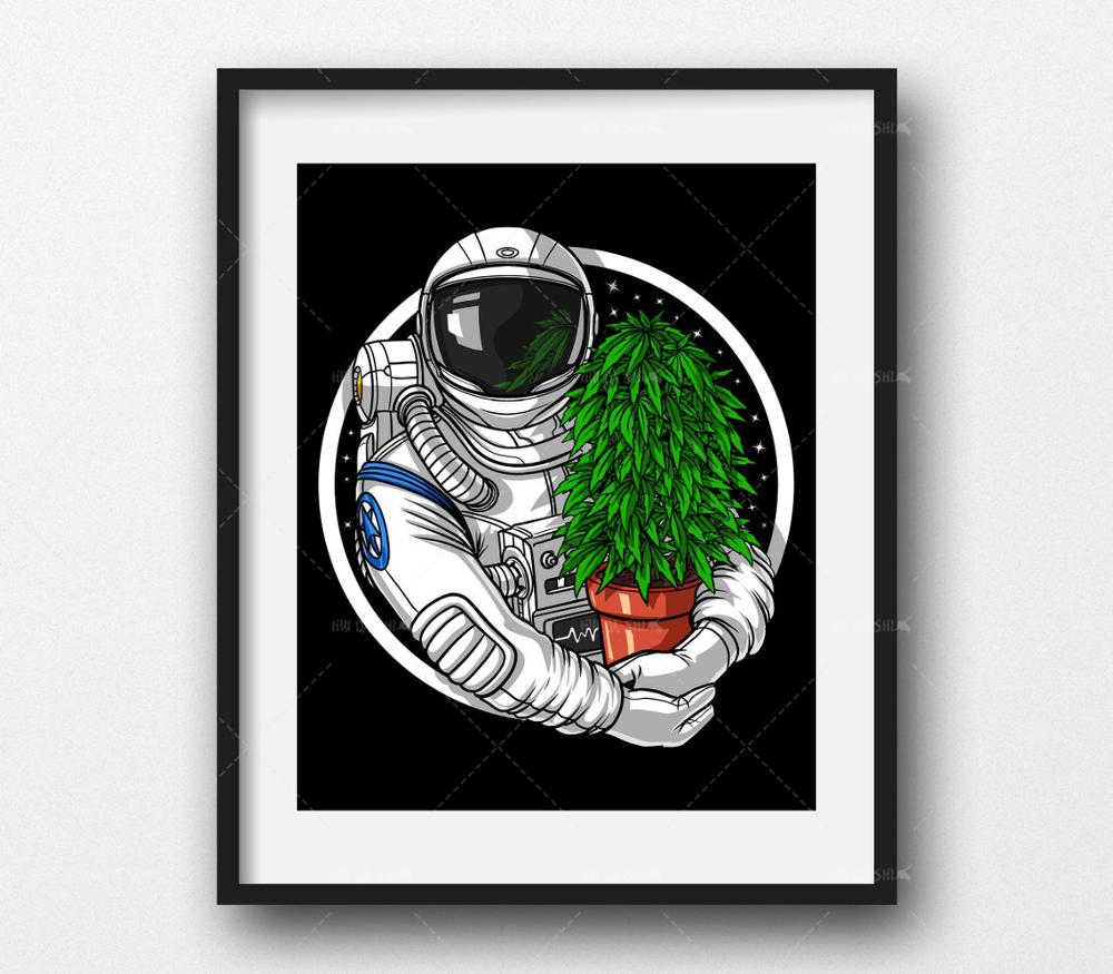 Quadro astronauta spazio