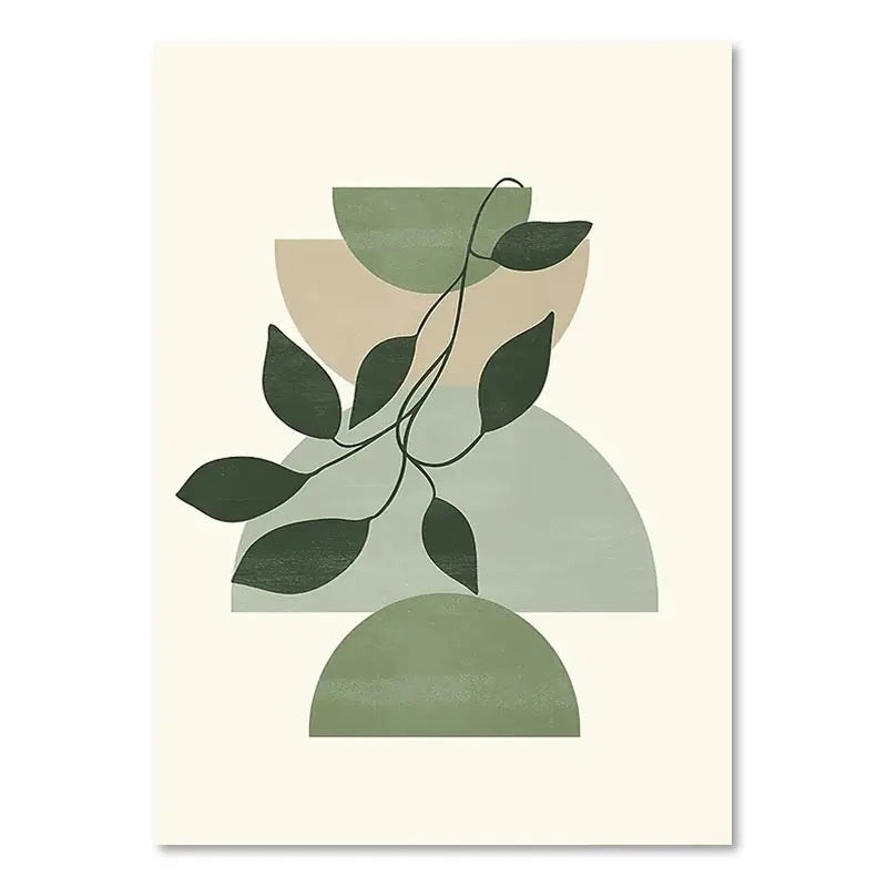Quadro piante verdi