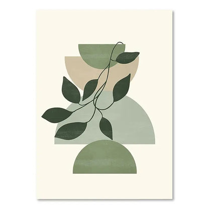 Quadro piante verdi