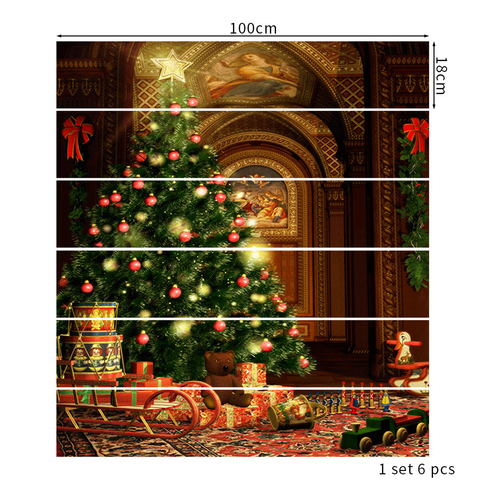 Adesivo 3D albero Natale