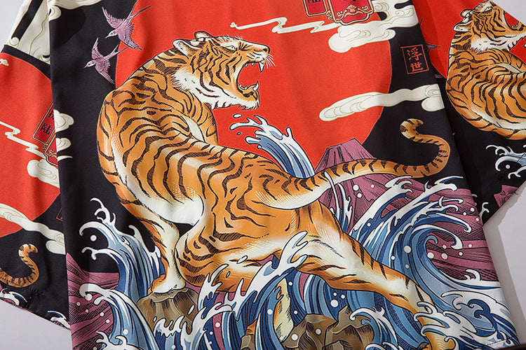 Kimono Tigre Ukiyo-e