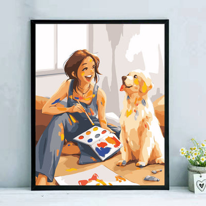 Quadro da colorare digitale