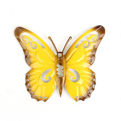 Farfalle ferro battuto da parete