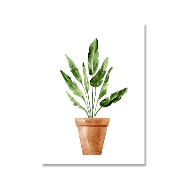 Quadro Piante verdi