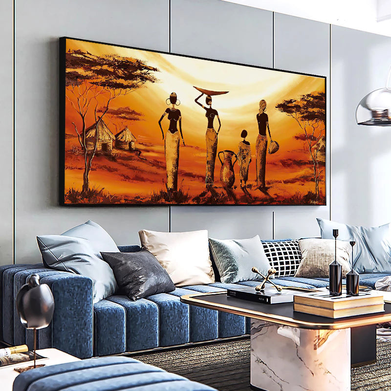 Quadro Donna Africana
