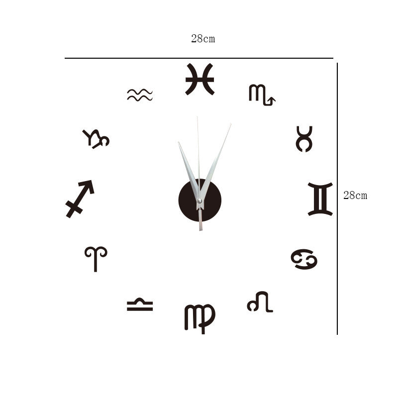 Orologio specchio costellazioni